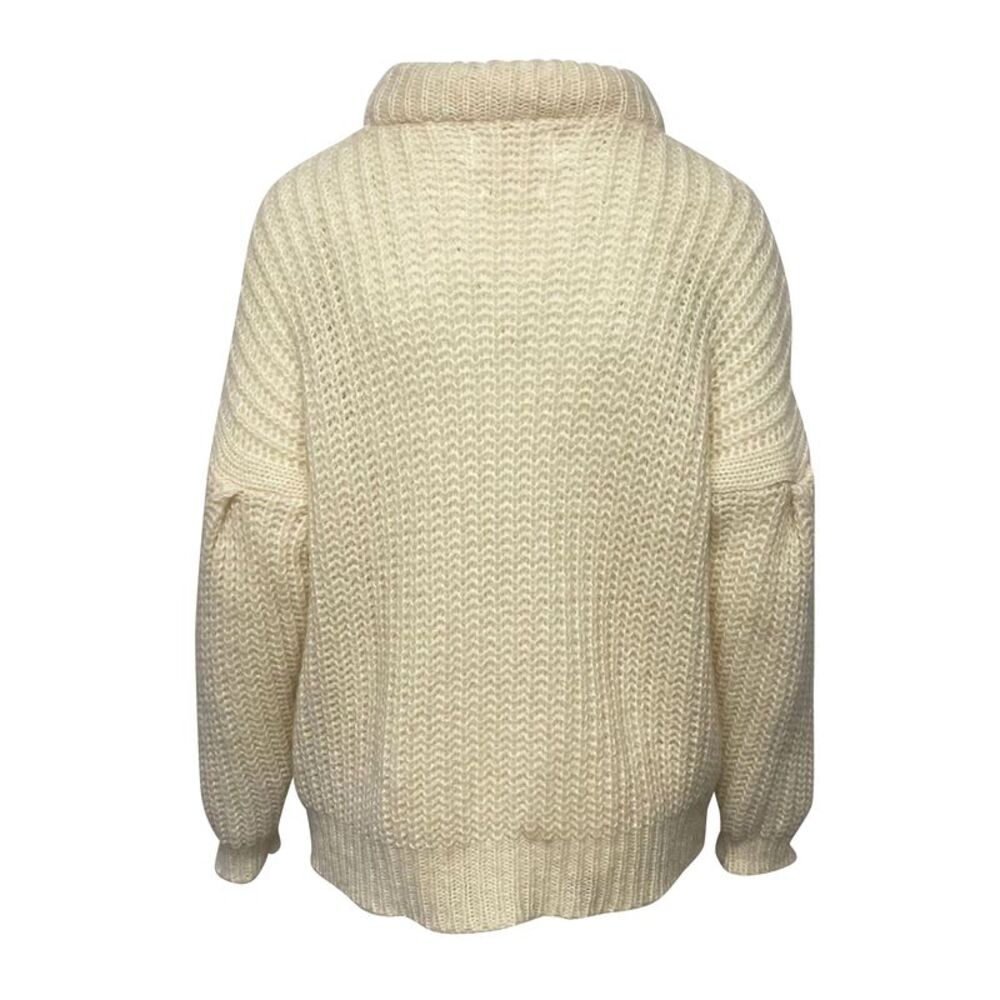 Bash Turtleneck Sweater In Cream Wool - image 2